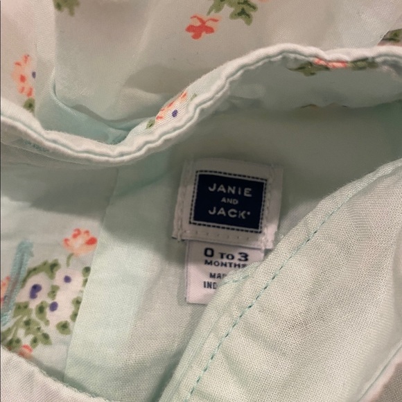 Janie and Jack 0 to 3 Months Baby Girl Floral Dress - Picture 2 of 5